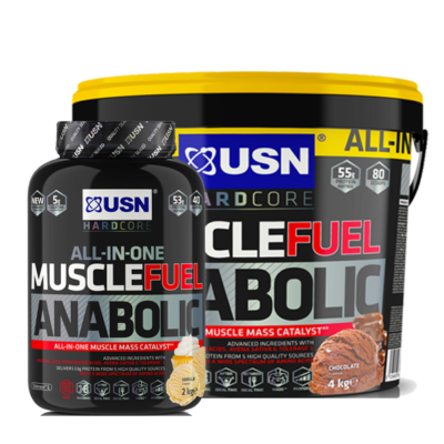 USN Muscle Fuel Anabolic 2kg/4kg ΑΠΟ - 2kg, Φράουλα