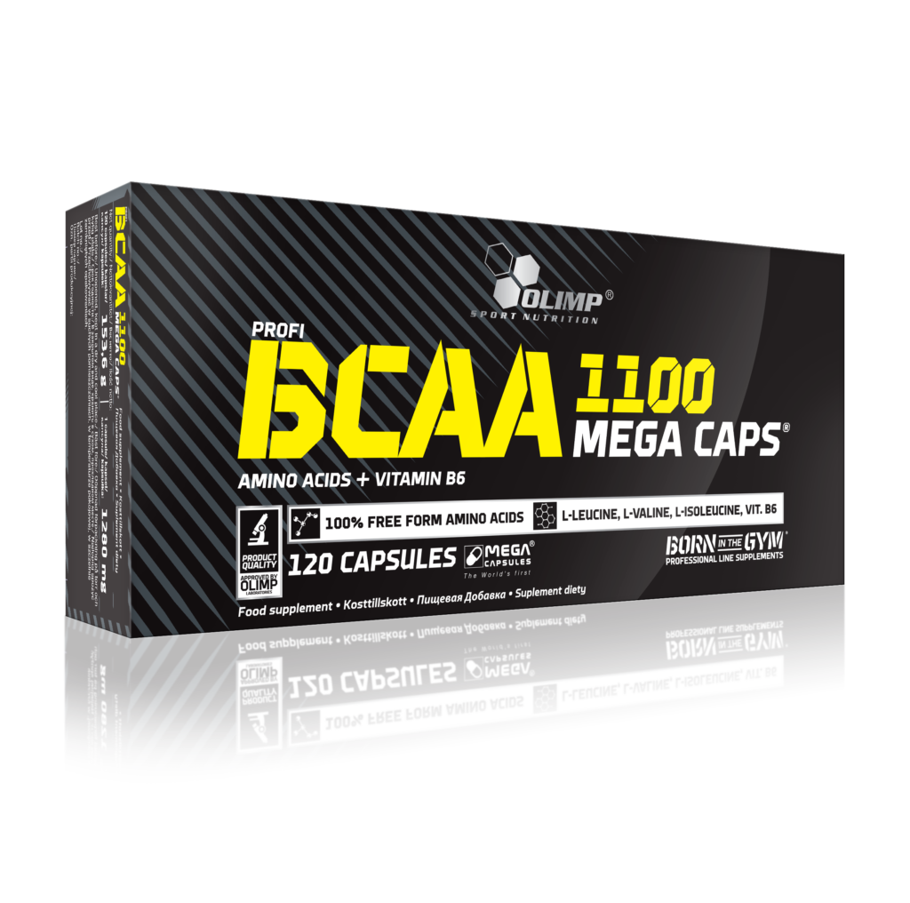 Olimp BCAA Mega Caps Unflavored - 120caps