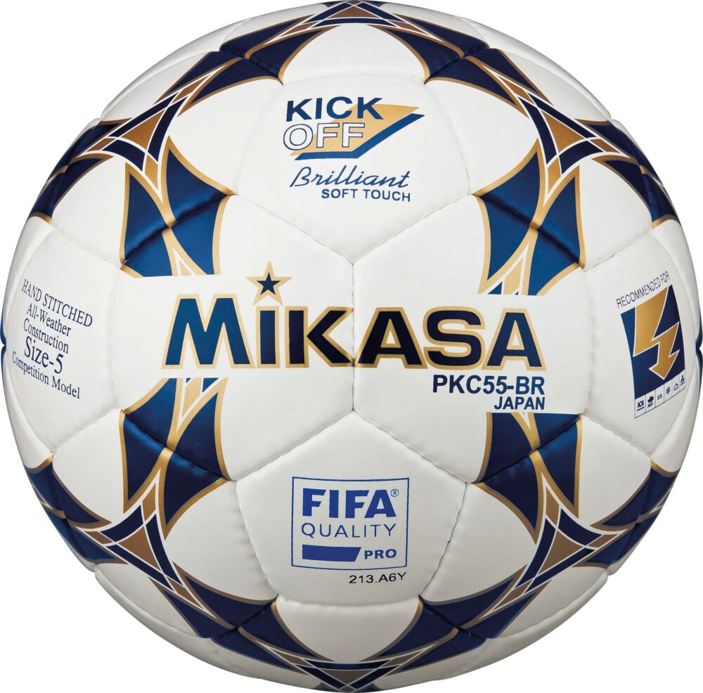 ΜΠΑΛΑ ΠΟΔ/ΡΟΥ 5 MIKASA ΣΥΝΘ.ΔΕΡΜΑ PKC55BR2 FIFA Approved