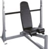 Adjustable olymbic bench press