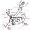 VIKING V-1500 Spin Bike Ποδήλατο Γυμναστικής 29225