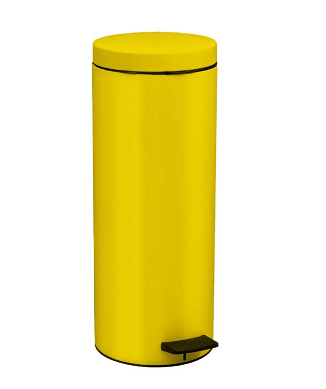 Pam 16-2053-603 Κίτρινο Δοχείο Απορριμμάτων 16lt με Πεντάλ