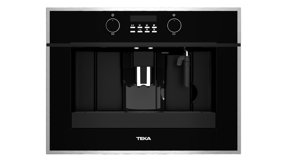 TEKA CLC 855 GM Μαύρο Κρύσταλλο Compact Εντοιχιζόμενη Καφετιέρα