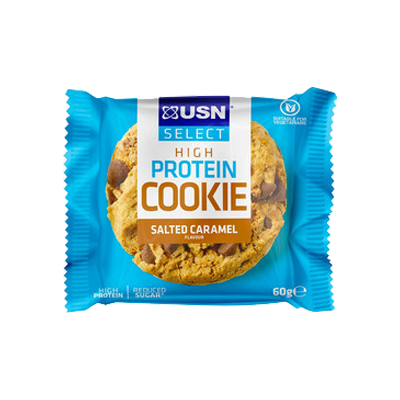 USN SELECT HIGH PROTEIN COOKIE 60gr Salted Caramel