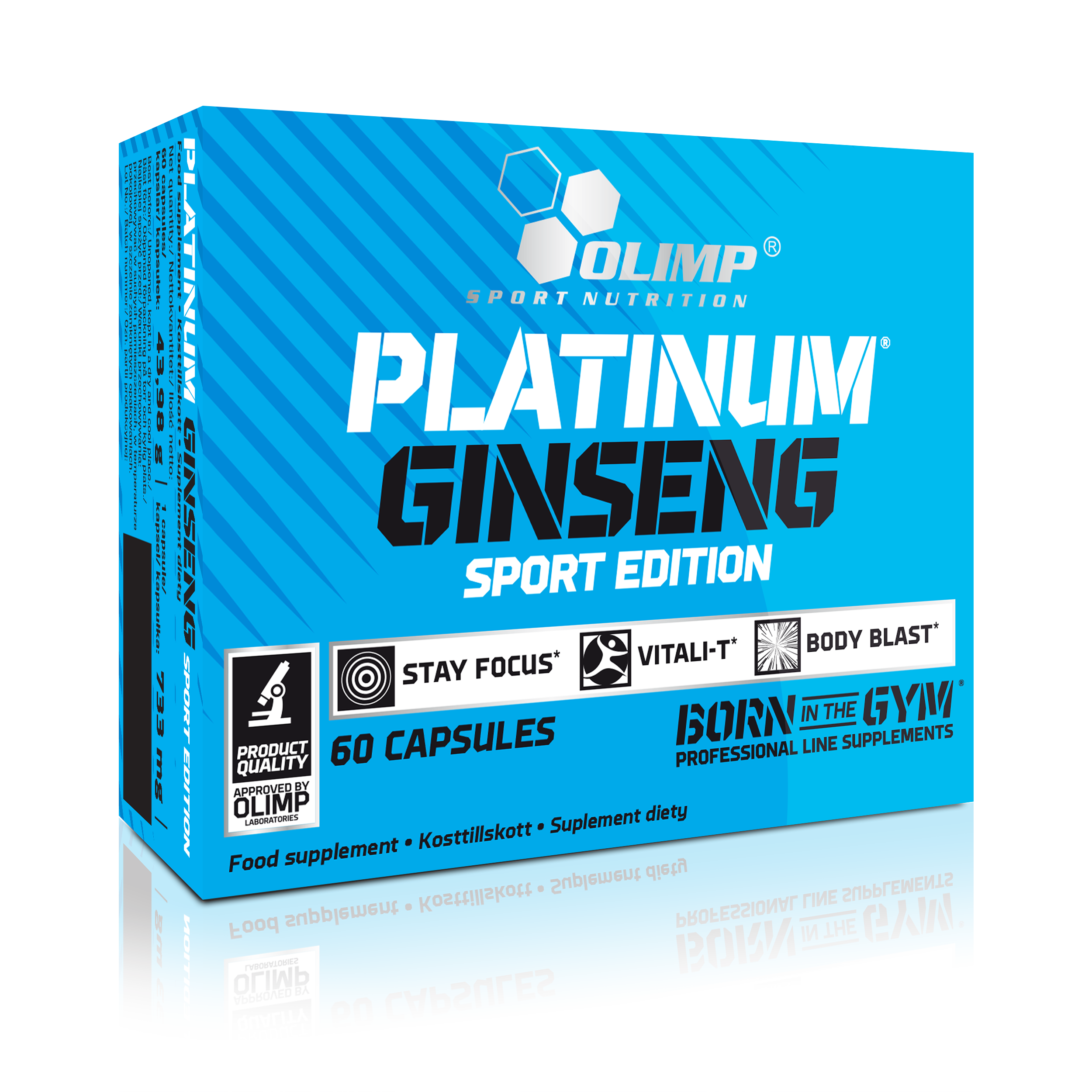 Olimp Platinum Ginseng 550 Sport Edition Unflavored