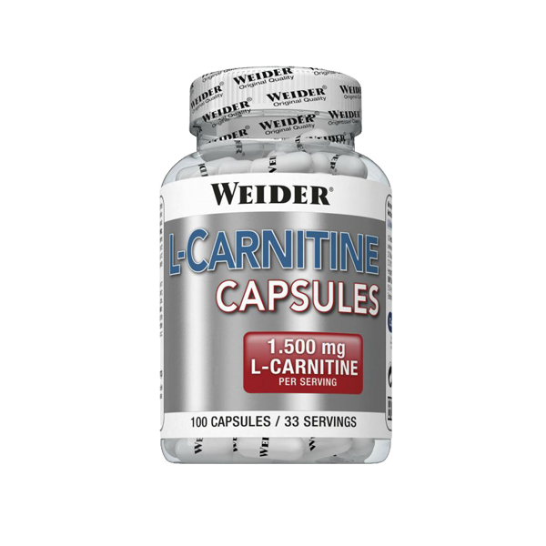 WEIDER L-CARNITINE CAPSULES Unflavored